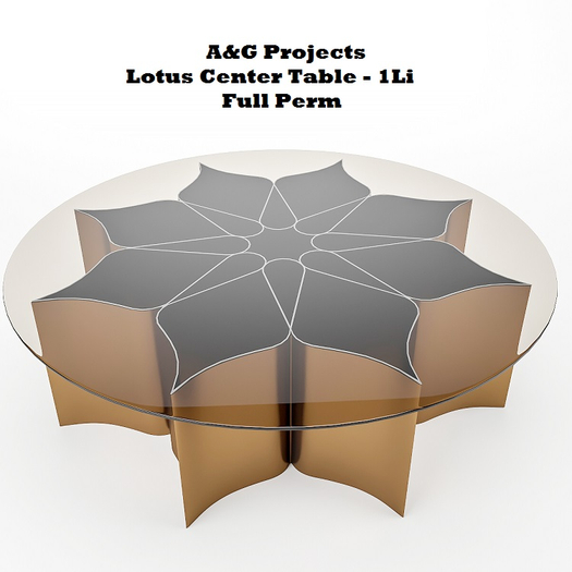 AG - Lotus Center Table