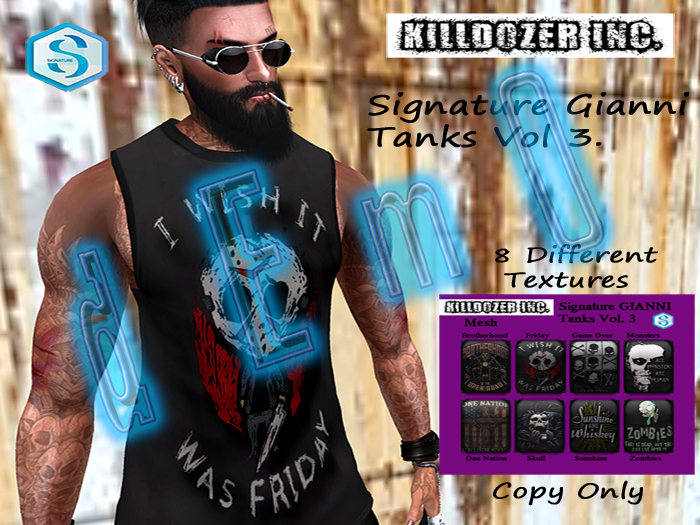 DEMO Killdozer Signature Gianni Tanks Vol 3