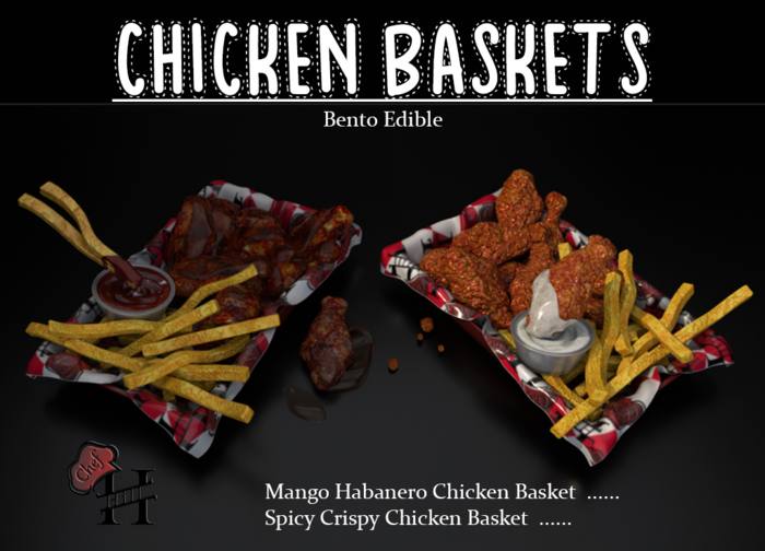 Chef HILL -  Mango Habanero Chicken Basket 