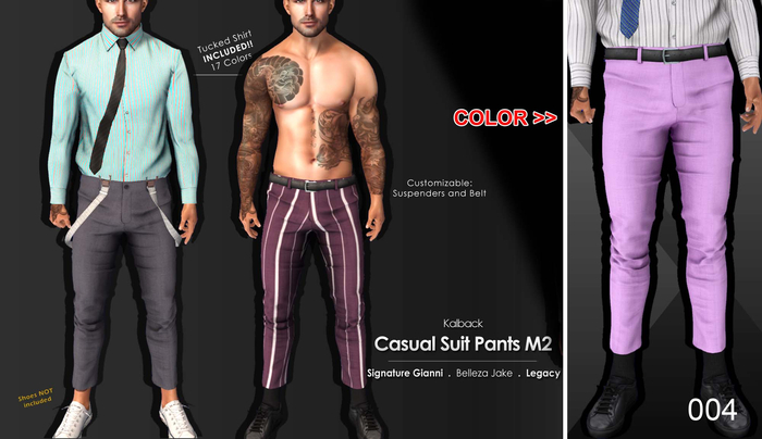 <Kalback> Casual Suit Pants M2 004