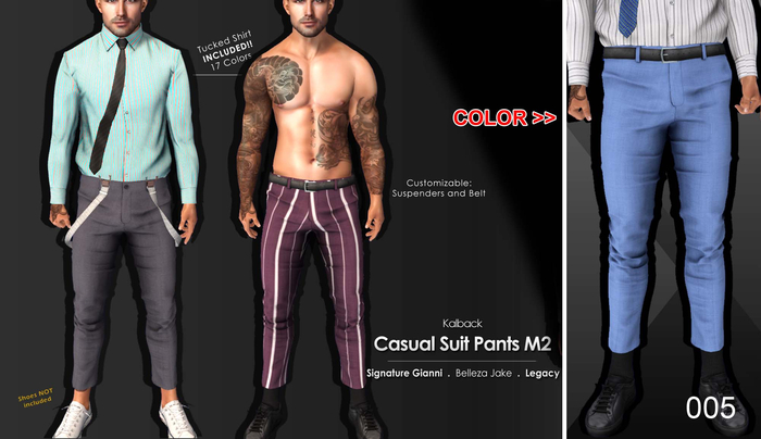 <Kalback> Casual Suit Pants M2 005