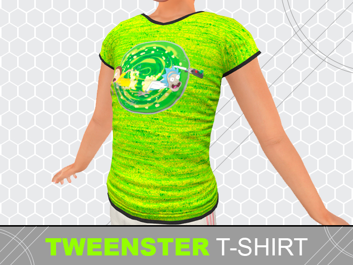 [Zero-One] GreenPortal [T-SHIRT] TWEENSTER