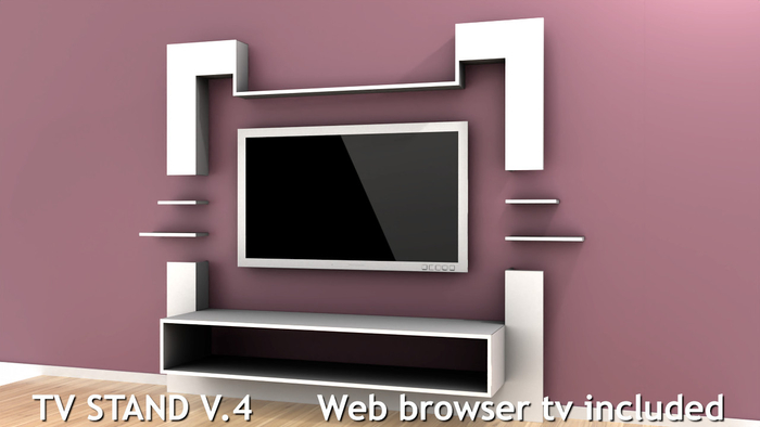 DIFFERENCE TV Stand V4 White