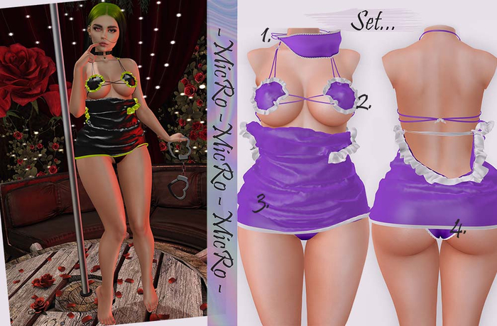 -MicRo -  Set  Lulu Grape