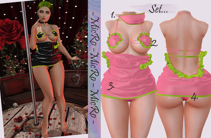 -MicRo - Set  Lulu Lime