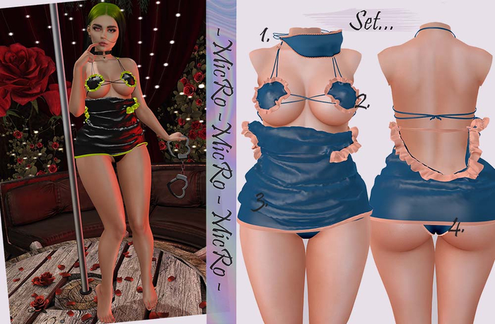 -MicRo - Set  Lulu Peach