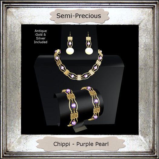 Semi-Precious - Chippi - Purple Pearl (ADD ME)