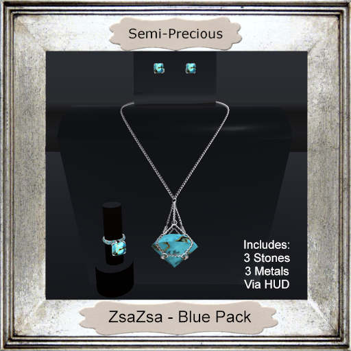 Semi-Precious - ZsaZsa - Blue Pack (ADD ME)