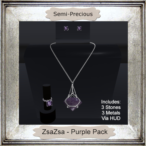 Semi-Precious - ZsaZsa - Purple Pack (ADD ME)
