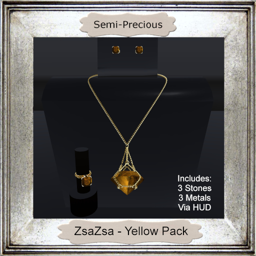 Semi-Precious - ZsaZsa - Yellow Pack (ADD ME)