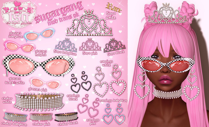 .tsg. SugarGang Glasses - BabyBlue