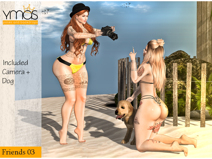 {Ymas Poses} Friends 03