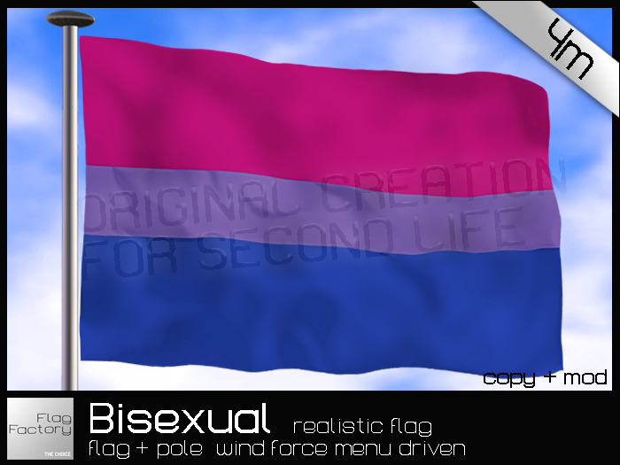 Bisexual flag Bi Pride flag * copy/mod