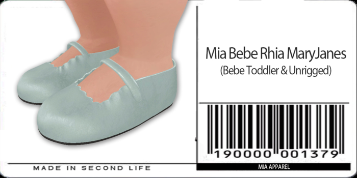 Mia Bebe TODDLER Rhia MaryJanes - Harlequin [Wear]