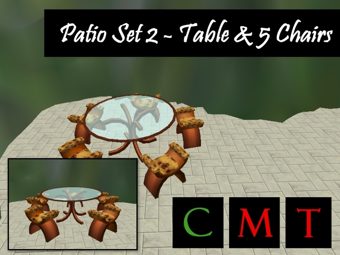 Patio Set II - Table & 5 Chairs