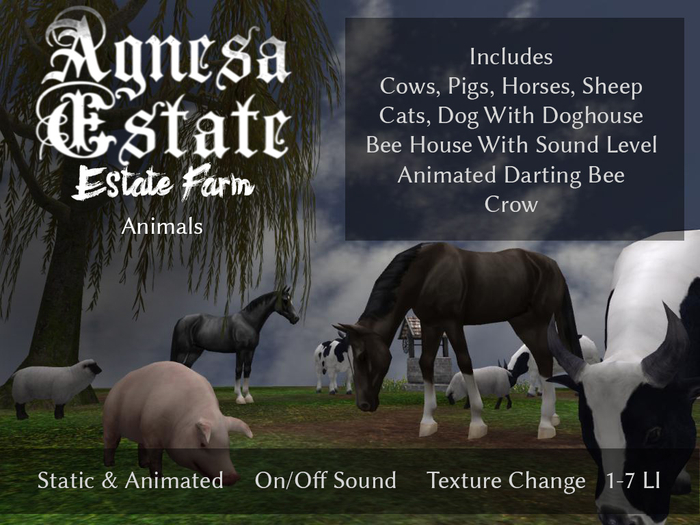 Agnesa Estate Farm Animals