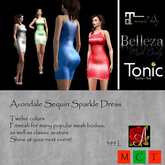 Avondale Sequin Sparkle Dress