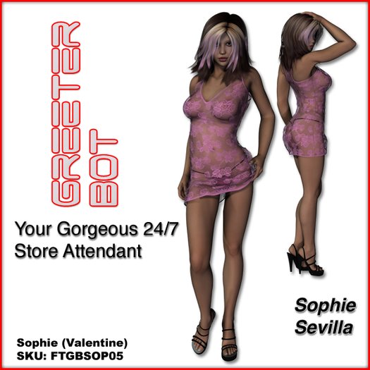 *FTGB* Sophie (Valentine) Greeter Bot