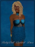 BabyDoll Cocktail Mini Teal