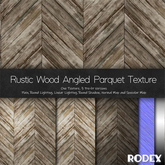 RODEX Rustic Angled Wood Parquet