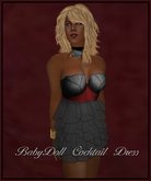 BabyDoll Cocktail Mini Black and Red
