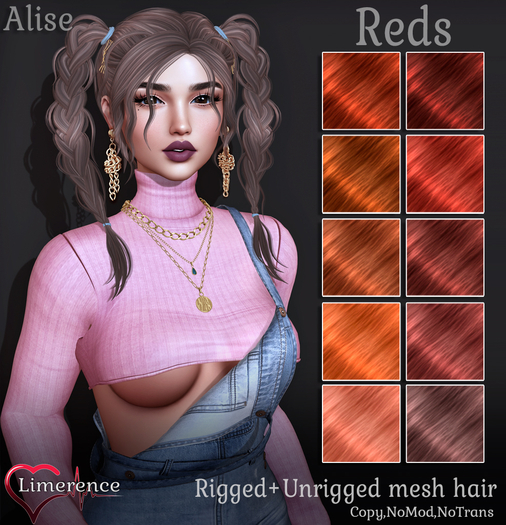 {Limerence} Alise hair-Reds