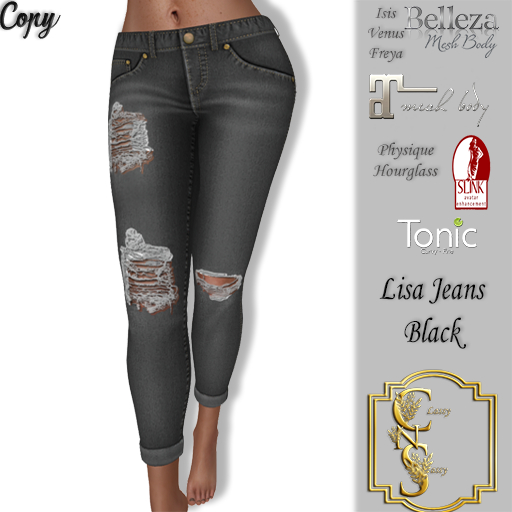 (CNS) Lisa Jeans Black