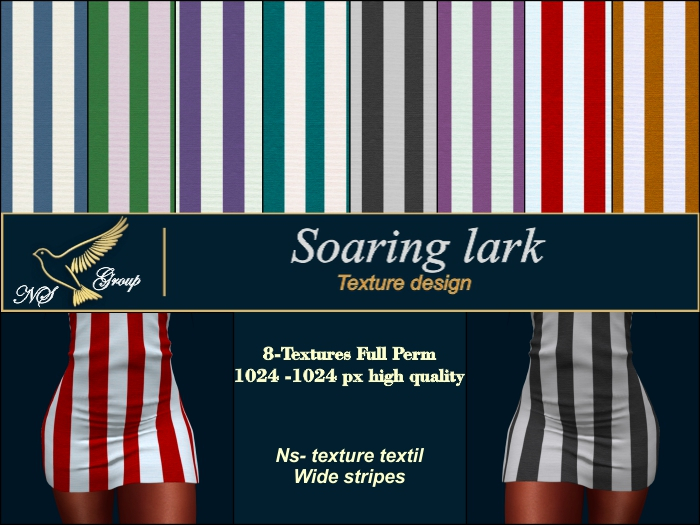 Ns- texture textil Wide stripes