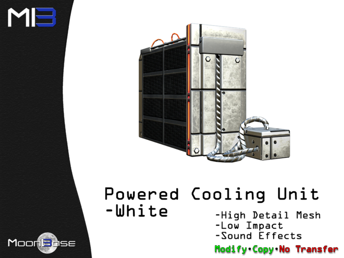 [MB3] Powered Cooling Unit - White
