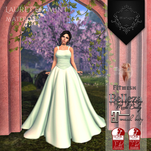**Mistique** Lauretta Mint{wear me and click to unpack)