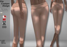 "GCD" Ally Yoga Capris Peach