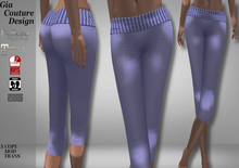 "GCD" Ally Yoga Capris Violet