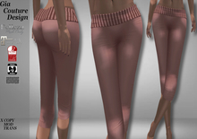 "GCD" Ally Yoga Capris Salmon