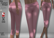 "GCD" Ally Yoga Capris Pink