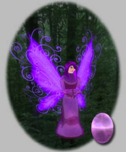 Wyrmwood Fairies Uncommon Glitter Violet