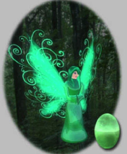 Wyrmwood Fairies Uncommon Glitter Cyan