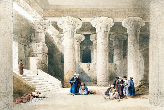 Temple of Egyptian on banner 1 LI (no trans)