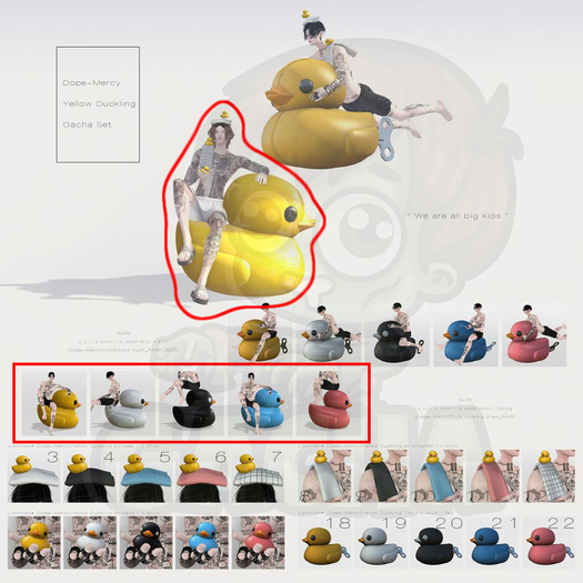 [Dope+Mercy]Duck rocking chair_RARE #2