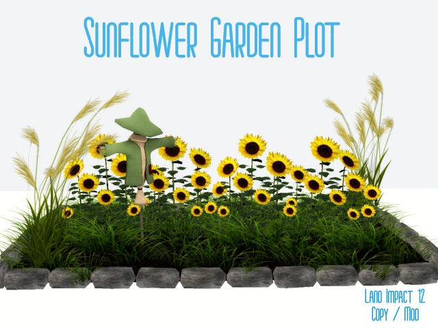 [AE] Garden Store - Sunflower Garden Plot