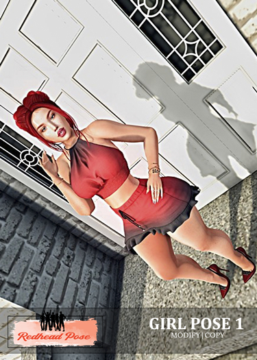 [REDHEAD POSE] GIRL POSE 1