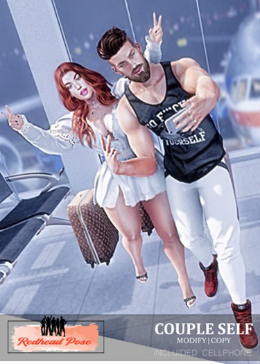 [REDHEAD POSE] COUPLE SELF