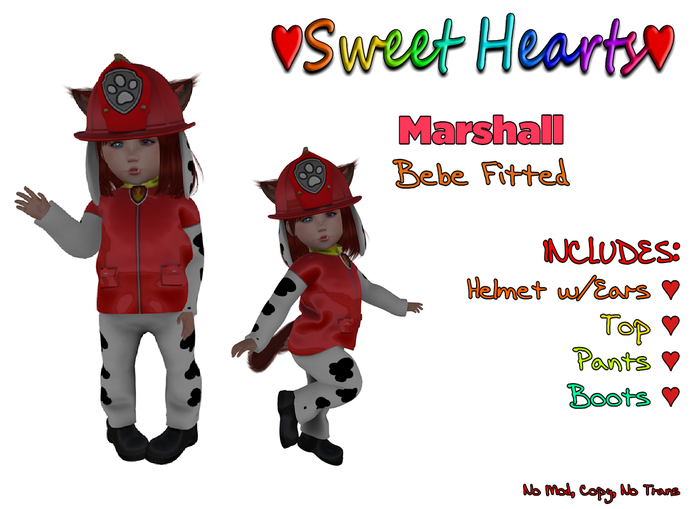{SH} Marshall (Bebe Fitted)