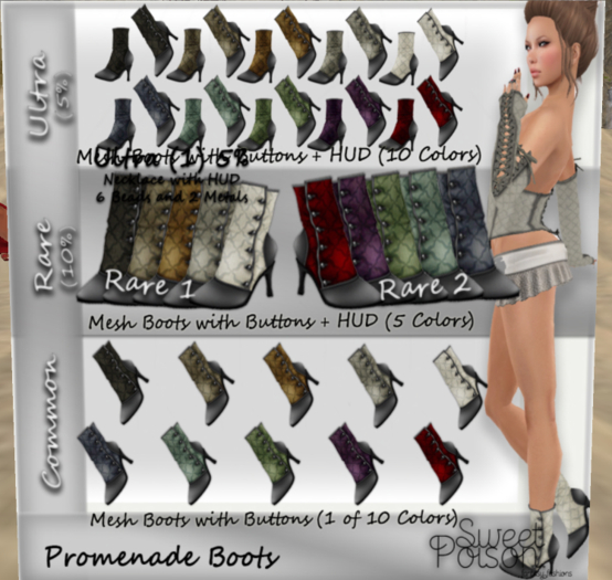 Sweet Poison Harvest Promenade Boots