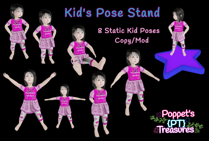 {PT} Kids Pose Stand