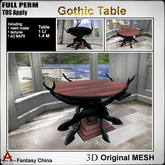Full Perm Gothic Table 