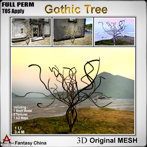 Full Perm Gothic Tree