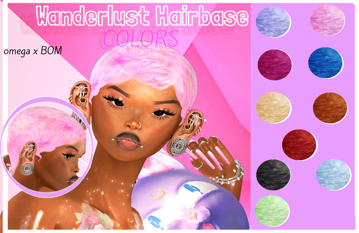 .HATION. Wanderlust Hairbase + COLORS  FATPACK