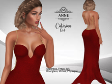 *AS* CATARINA GOWN RED