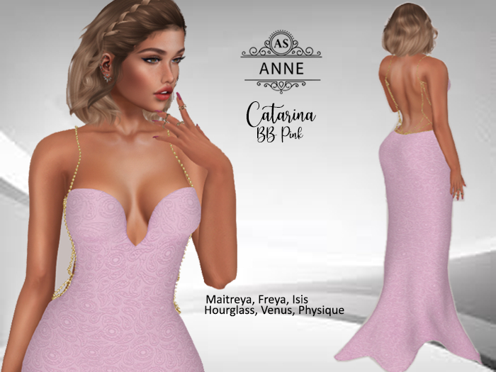 *AS* CATARINA GOWN BABY PINK