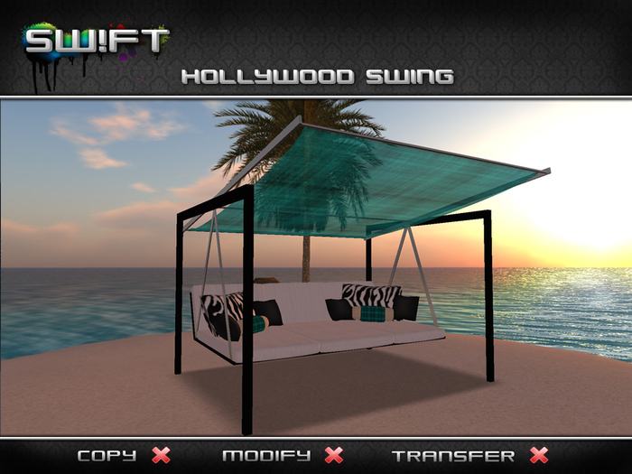 -SW!FT- Hollywood Swing (31 Prims)(smooth swing) "PROMO" 46 High Quality Animations